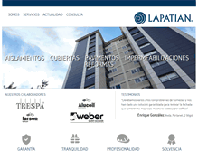 Tablet Screenshot of lapatian.com